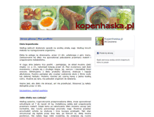Tablet Screenshot of kopenhaska.pl